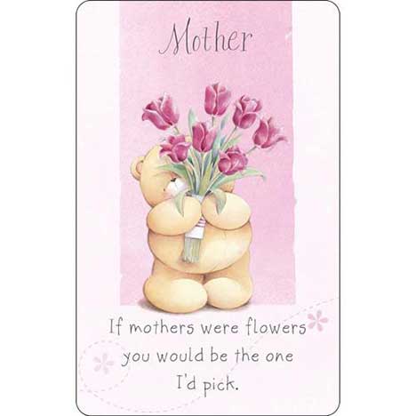 Mother Forever Friends Wallet Card